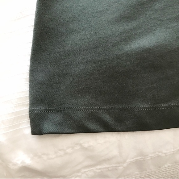 COS Sage Green Long-Sleeve Blouse with Sculpted Flower Detail - Picture 11 of 11